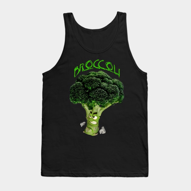 Broccoli Tank Top by declancarr